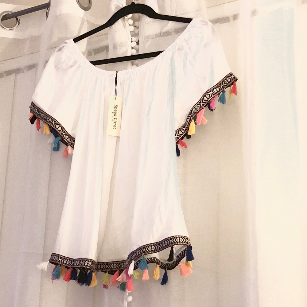 Top with tassels 💃🏽